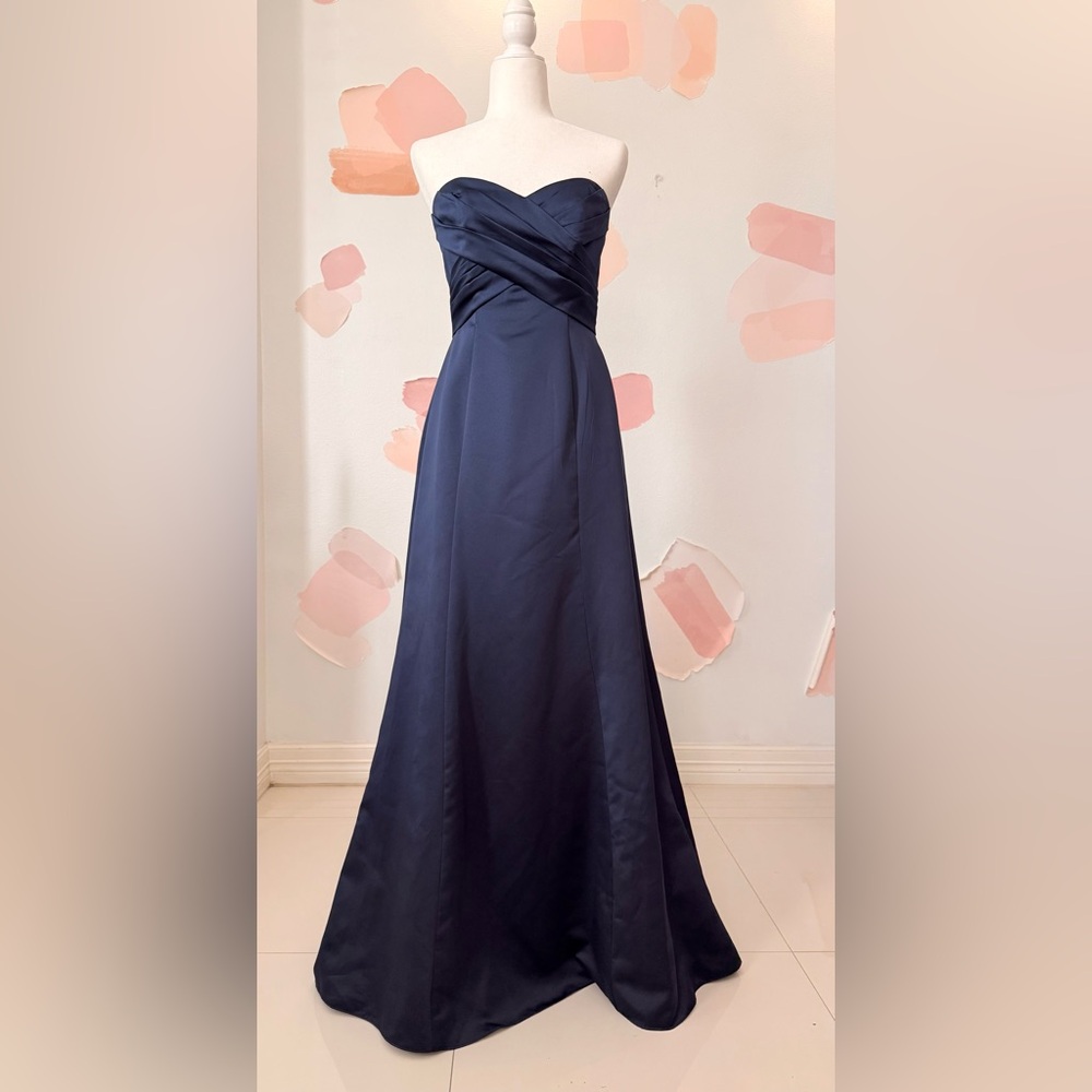 Alfred Angelo Midnight Blue Maxi Dress